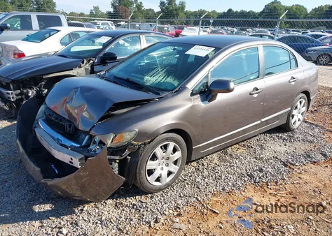 2010 Honda Civic Lx из США, поврежденный, VIN 19XFA1F5XAE082957